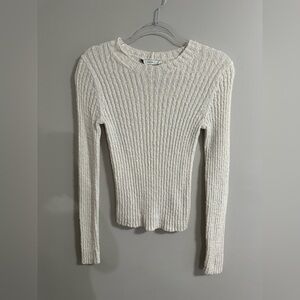 Vince Cream Knit Sweater